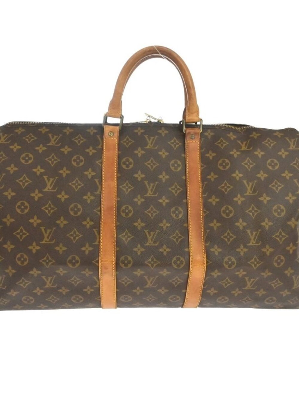 Best08 LOUIS VUITTON KEEPALL 55 TRAVEL HANDBAG MONOGRAM M41424 MI1901 BQ01923